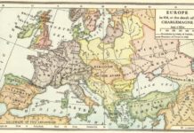 The European Question A map of Europe in 814 C.E.